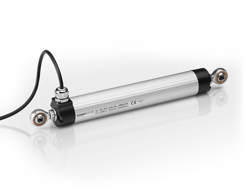 potentiometrischer Wegaufnehmer LWG mit doppelt gelagerter Schubstange