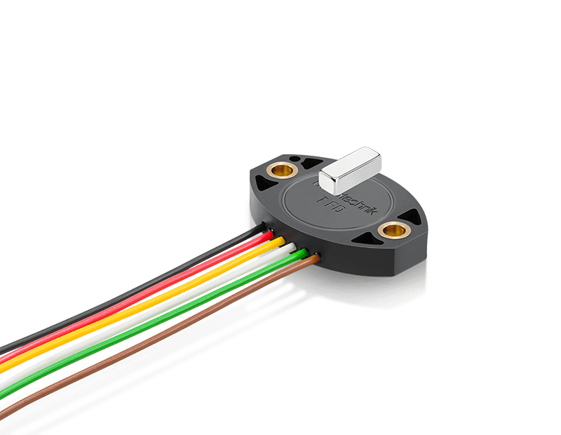 Absolute直线位移传感器 紧凑、扁平的设计。