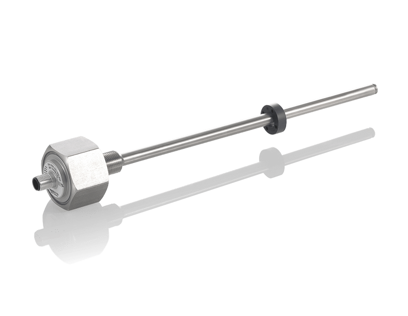 TM1直线位移传感器 ，带螺纹法兰